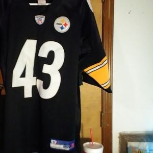 NFL equipment auction near Troy Polamalu Jersey